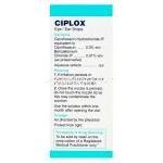 シプロックス　Ciplox、シプロフロキサシン点耳/点眼薬0.3％ 5ml　製造情報